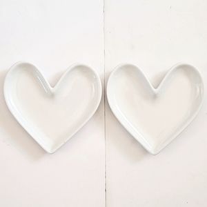 2pk heart trays